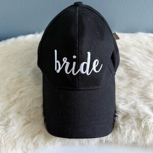 C.C. Exclusives Girlie Girl Black Bride Cap